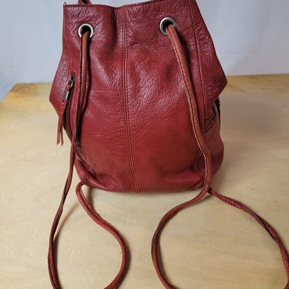 The Sak Camino Leather Boho Backpack Bag - Great Boho Style - Picture 9 of 16